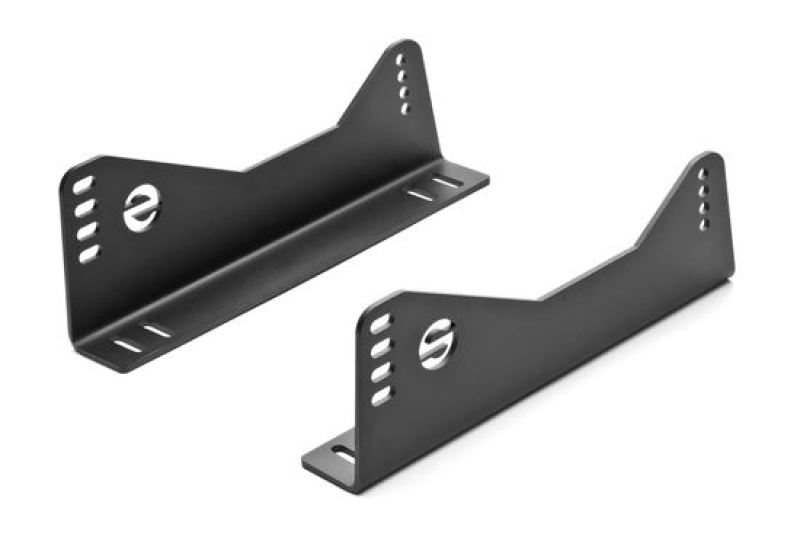 Sparco Side Mount Aluminum 90 Black Seat Brackets & Frames SPARCO