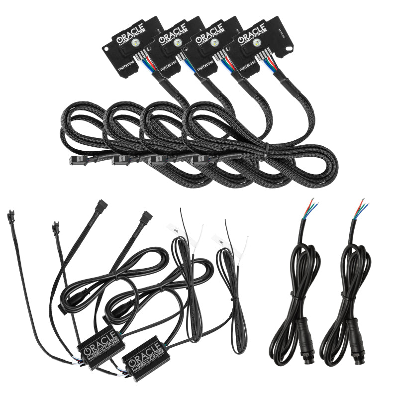Oracle Jeep Wrangler JL/Gladiator JT RGB+W Headlight DRL Kit - ColorSHIFT w/o Controller Headlights ORACLE Lighting