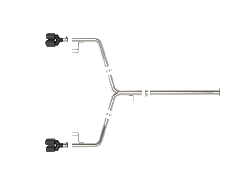 aFe Takeda 21-24 Kia K5 GT L4-2.5L (t) SS Axle-Back Exhaust System w/ Carbon Fiber Tips Axle Back aFe