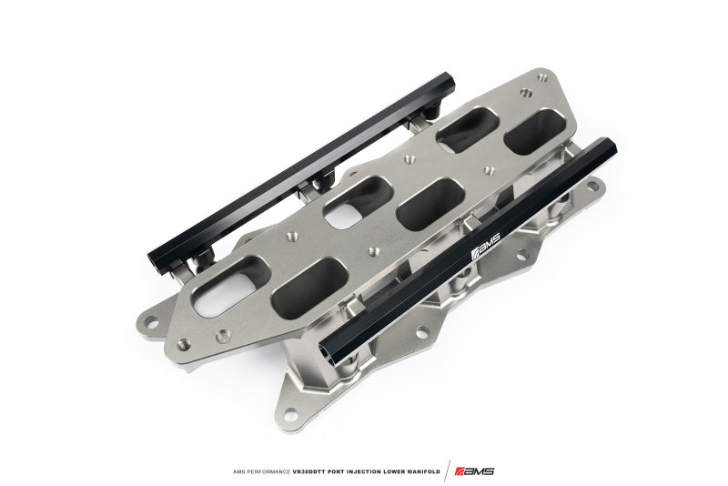 AMS Performance 2023+ Nissan Z Port Injection Lower Manifold - Gunmetal Injection Pump Components AMS