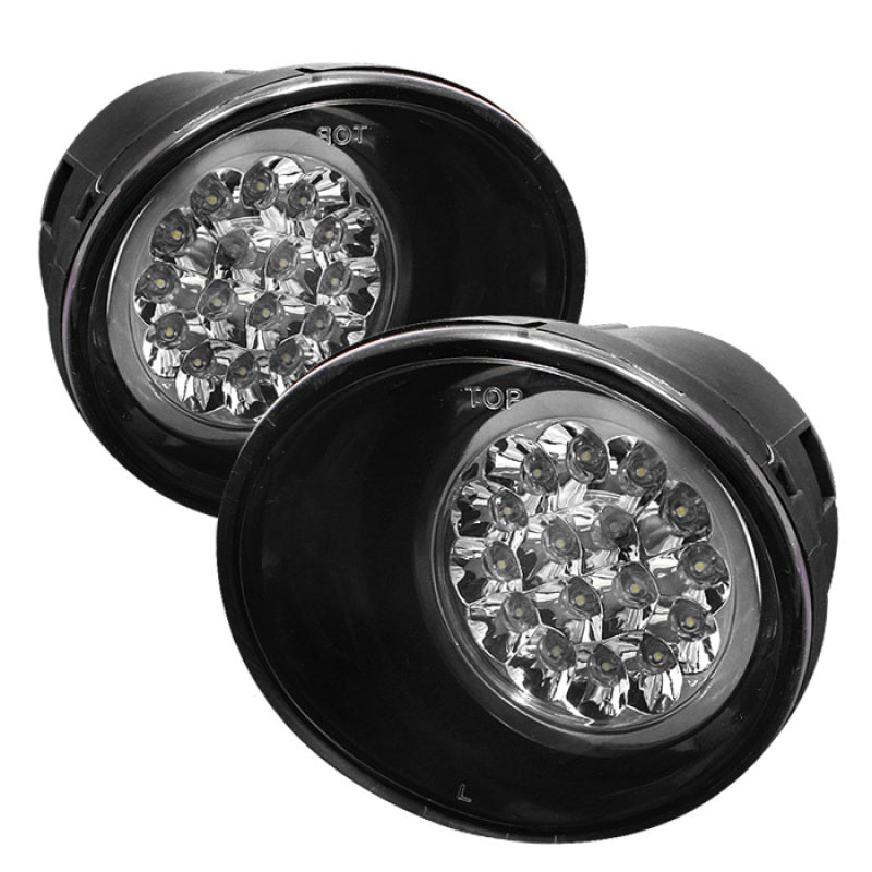 Spyder Nissan Titan 04-12/Nissan Armada 04-12 LED Fog Lights w/Switch Clear FL-LED-NT04-C Fog Lights SPYDER