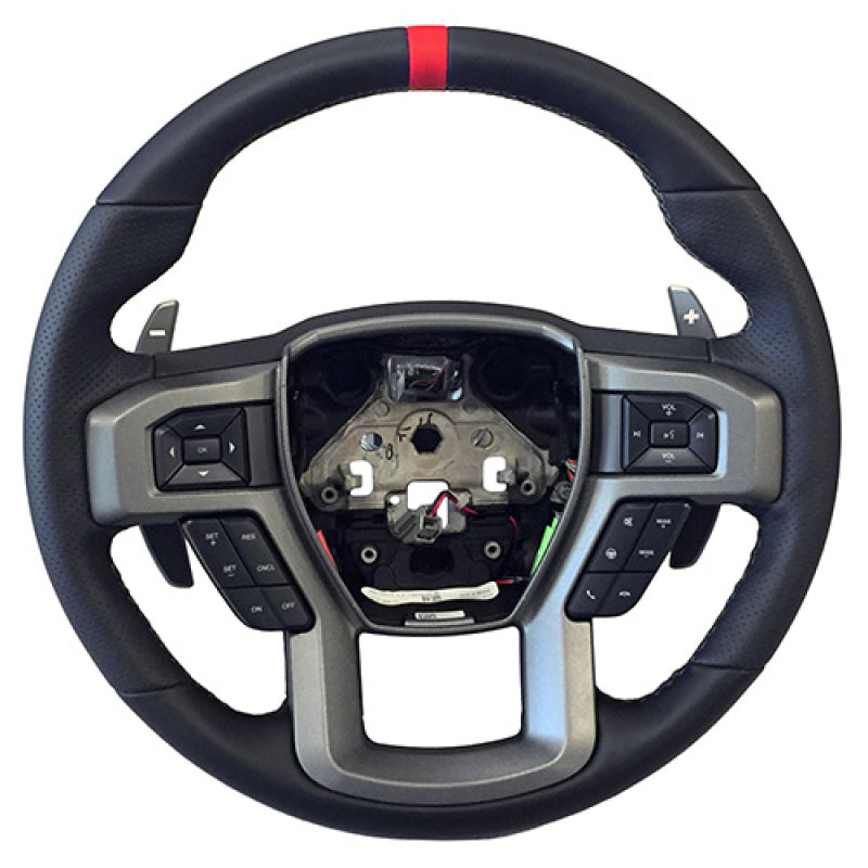 Ford Racing 15-18 F-150 Raptor Performance Steering Wheel Kit - Red Sightline Steering Wheels Ford Racing