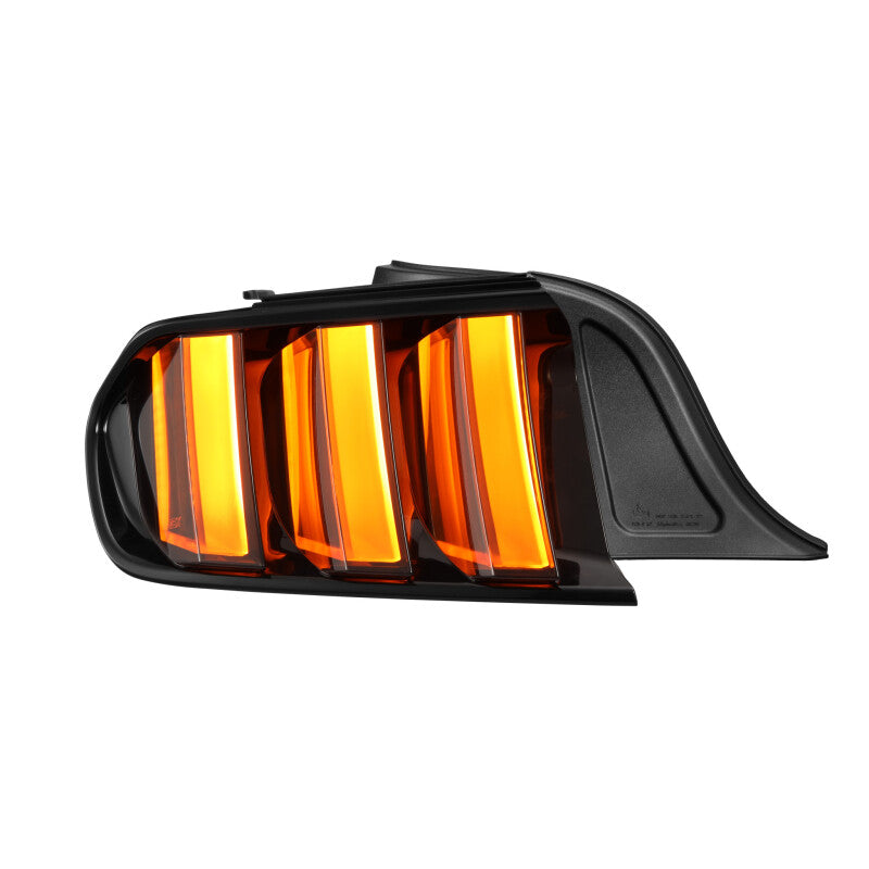 AlphaRex 15-23 Ford Mustang NOVA-Series Prismatic LED Tail Lights Alpha-Black Tail Lights AlphaRex