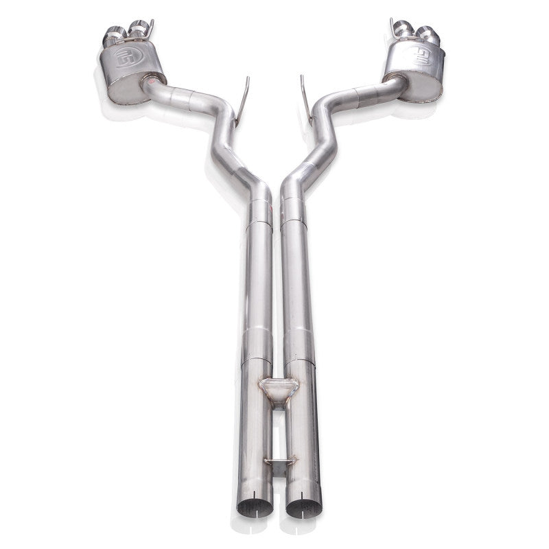 Stainless Works 18+ Ford Mustang GT Redline H-Pipe Performance Connect Cat-Back Exhaust Catback Stainless Works