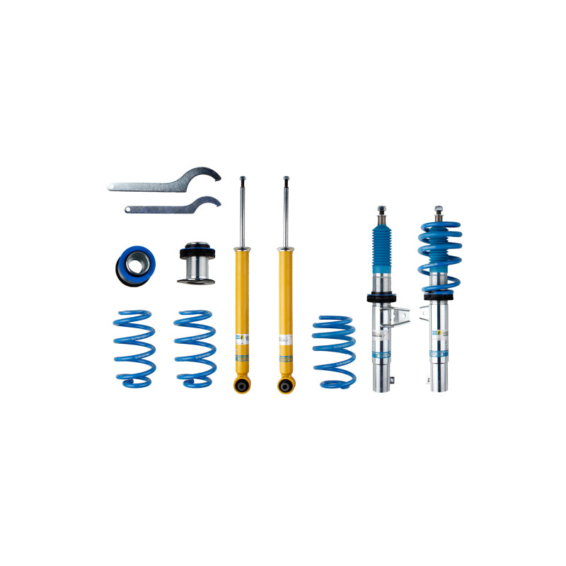 Bilstein B14 2015 Audi A3 / 2015 Volkswagen Golf Front & Rear Performance Suspension Coilovers Bilstein