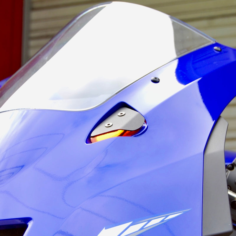New Rage Cycles 25+ Yamaha R9 Mirror Block Off Turn Signals Lights Corner New Rage Cycles