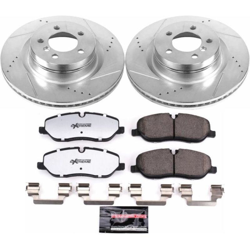 Power Stop 06-09 Land Rover Range Rover Front Z36 Truck & Tow Brake Kit Brake Kits - Performance D&S PowerStop
