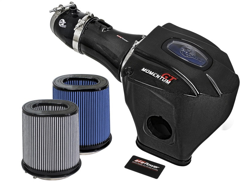 aFe Momentum GT Black Series Carbon Fiber CAIS 15-16 Dodge Challenger SRT Hellcat V8-6.2L (sc) Air Intake Components aFe