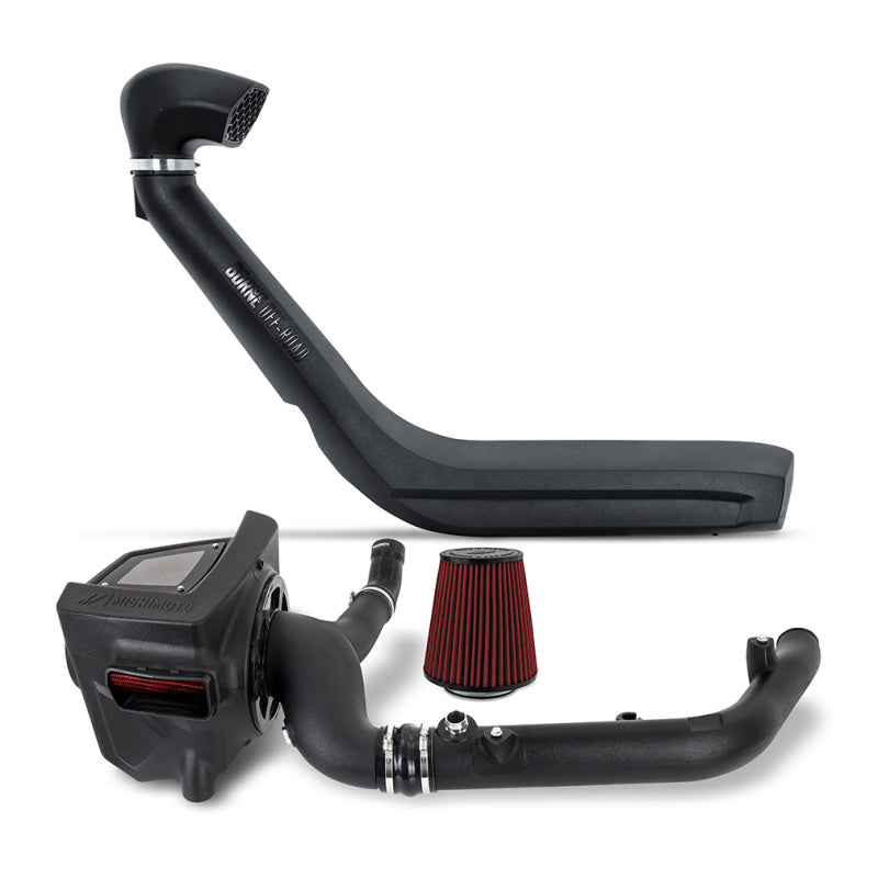 Mishimoto 21+ Bronco 2.7L Intake/Snorkel Bundle - Oiled Filter Scoops & Snorkels Mishimoto