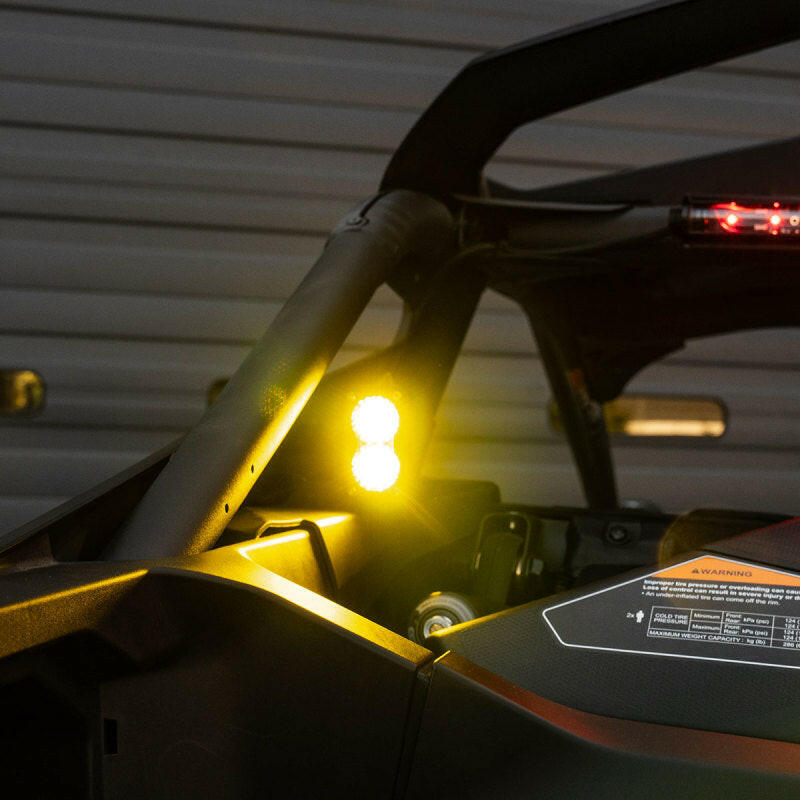 Baja Designs 2024+ Can-Am Maverick R S2 Sport Chase Light Kit Light Bars & Cubes Baja Designs