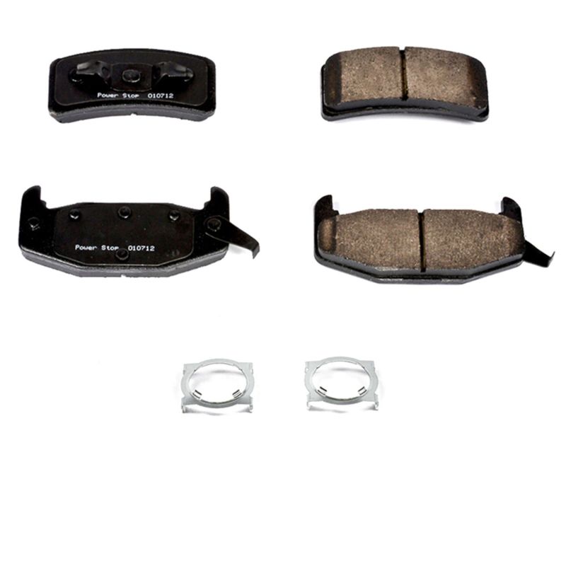 Power Stop 88-93 Buick Regal Rear Z17 Evolution Ceramic Brake Pads w/Hardware Brake Pads - OE PowerStop