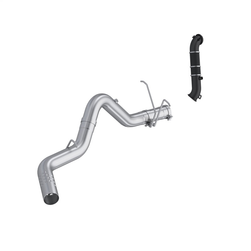 MBRP 11-15 Chevy Silverado / GMC Sierra 2500/3500HD 4in OD CatBack Single Side Exit w/ Downpipe - AL Catback MBRP