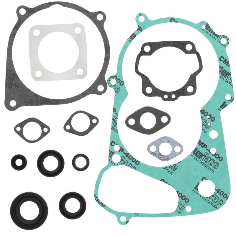 Vertex Gaskets 03-06 Kawasaki KFX50 Complete Gasket Kit w/ Oil Seals Engine Hardware Vertex Pistons