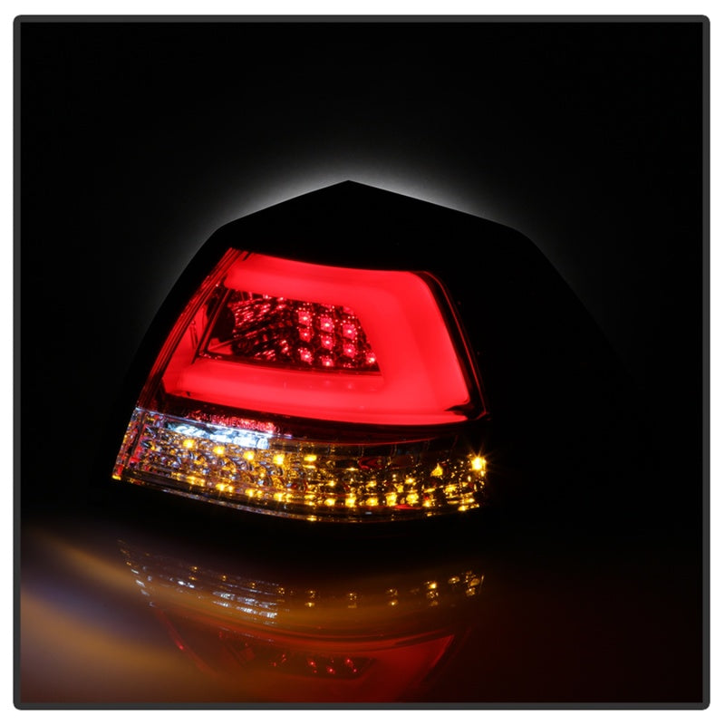 Spyder Pontiac G8 08-09 Version 2 Light Bar LED Tail Lights - Red Clear- ALT-YD-PG808V2-LB-RC Tail Lights SPYDER