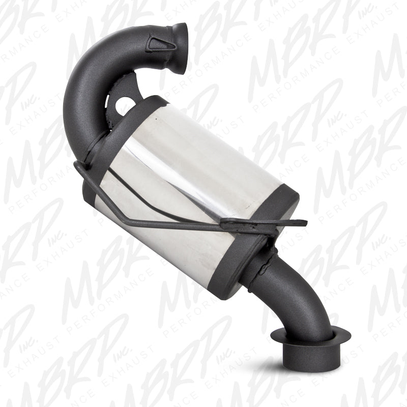 MBRP 99-01 Ski-Doo ZX Chassis/MXZ/Formula Z/Summit/Formula Deluxe/600 Trail Series Slip-On Exhaust Powersports Exhausts MBRP