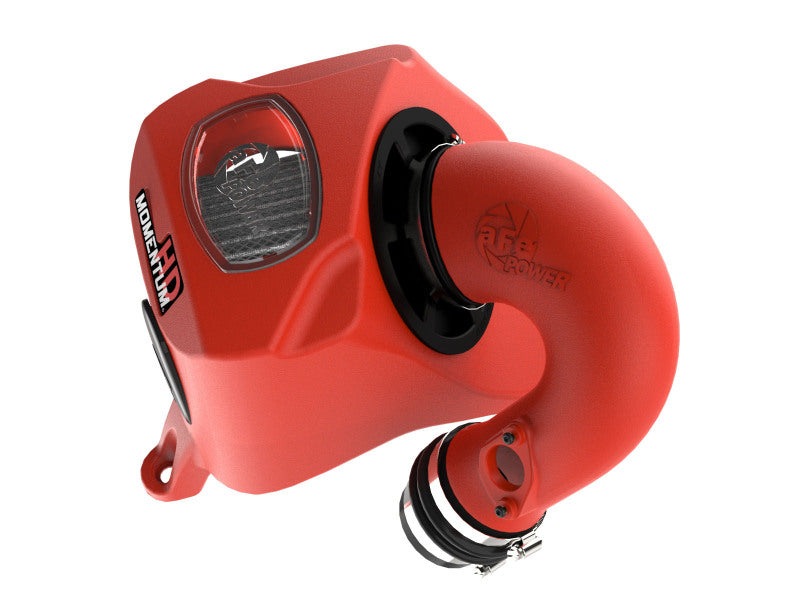 aFe 15-25 Toyota Hilux L4-2.4/2.8L (td) Momentum HD Cold Air Intake System Red w/ Pro DRY S Filter Cold Air Intakes aFe