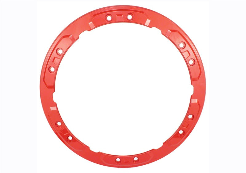 Ford Racing 21-22 Bronco Bead Lock Trim Ring - Red Wheel Accessories Ford Racing