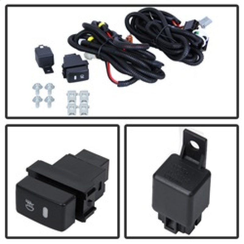 Spyder Nissan versa 2015+ OEM Fog Lights w/Switch Clear FL-NV2015-C Fog Lights SPYDER