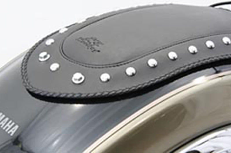 Mustang 06-10 and 12-15 Yamaha Roadliner, 06-15 Stratoliner Fender Bib w/Studs - Black Fender Bibs Mustang Motorcycle