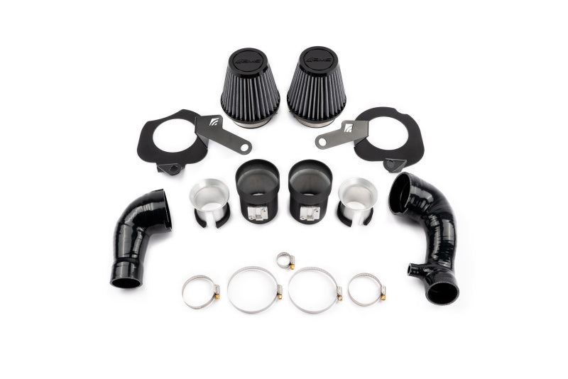 AMS Performance 16-24 Infiniti Q50 / 17-22 Infiniti Q60 80mm Air Intakes Short Ram Air Intakes AMS