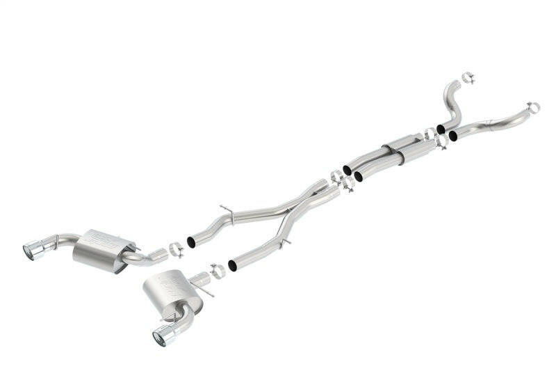 Borla 16-17 Chevy Camaro SS 6.2L ATAK Catback Single Split Rear Exit Exhaust w/Single Tips Catback Borla