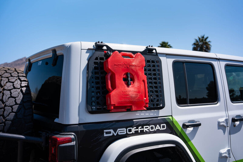 DV8 Universal Molle Panel Rotopax Mount Exterior Trim DV8 Offroad