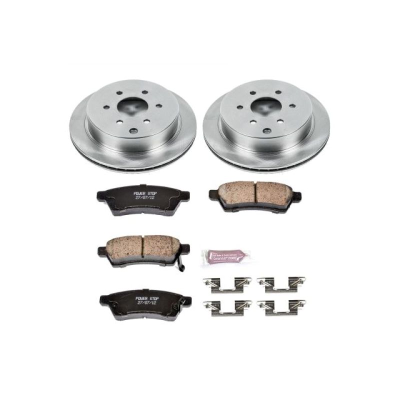 Power Stop 05-18 Nissan Frontier Rear Autospecialty Brake Kit Brake Kits - OE PowerStop