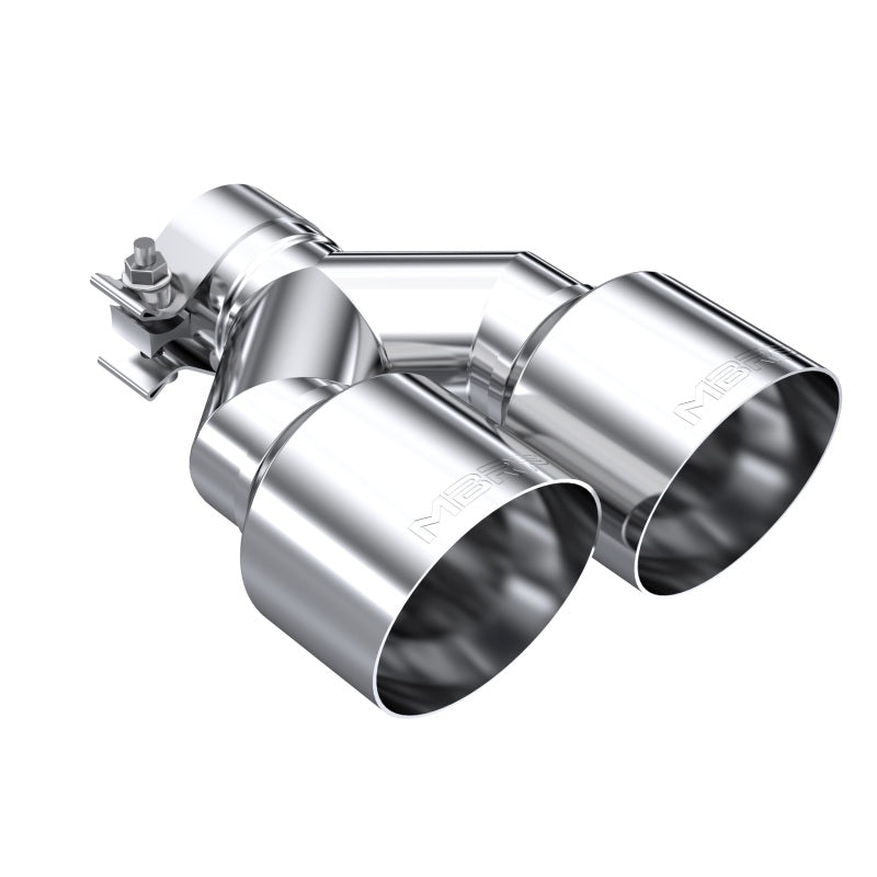 MBRP Universal T304 SS Dual Tip 4in OD/2.5in Inlet Tips MBRP