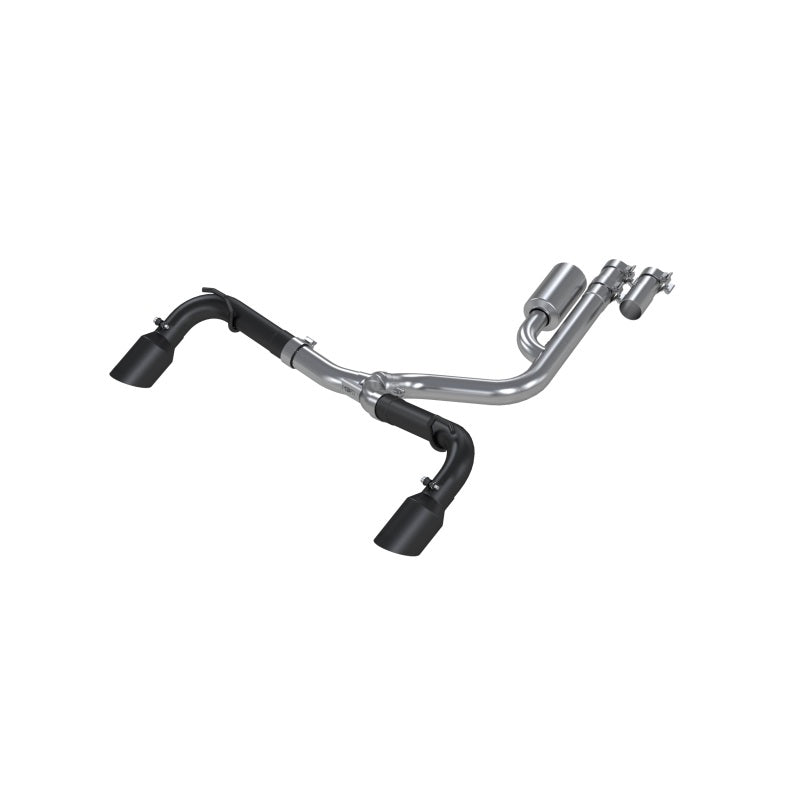 MBRP 2021+ Ford Bronco Sport (1.5L / 2.0L EcoBoost) 2.5in Res-Back Exhaust - Dual Rear - Black Catback MBRP