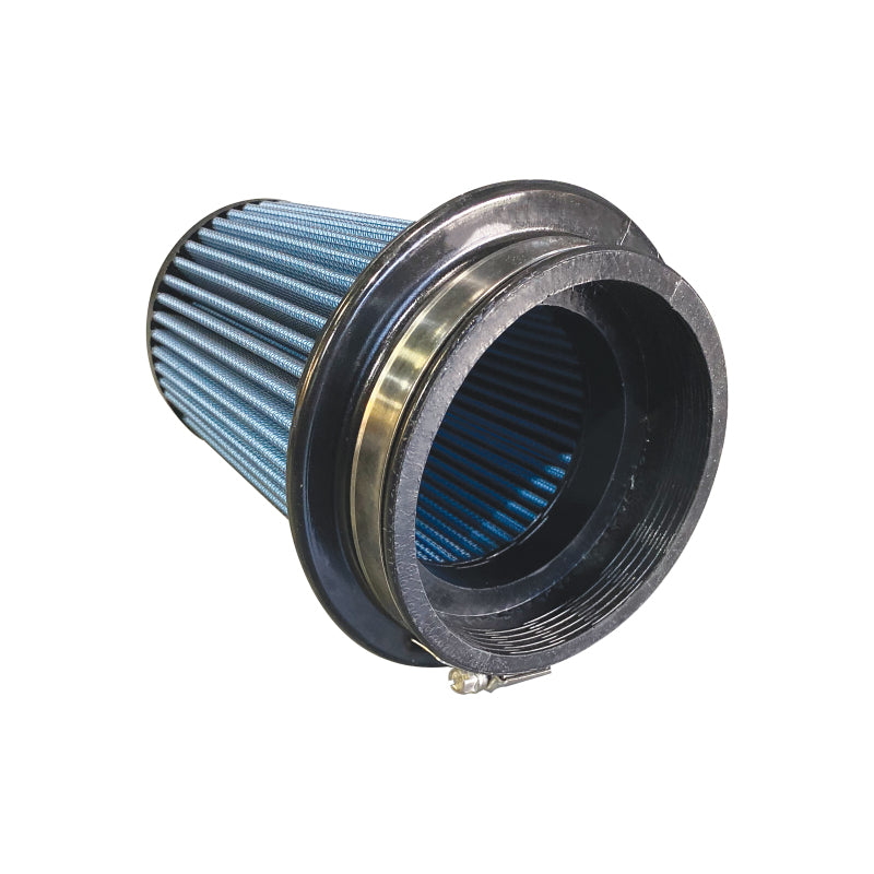 Injen SuperNano-Web Air Filter 4.0in ID/ 6.5in Twist Lock Base / 6.75in Height / 4in Top Air Filters - Drop In Injen