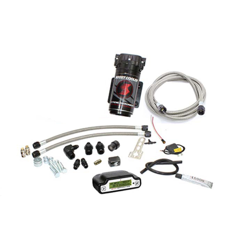 Snow Performance Stg 3 Boost Cooler EFI 2D MAP Prog Water Injection Kit (SS Brded Line/4AN) w/o Tank Water Meth Kits Snow Performance
