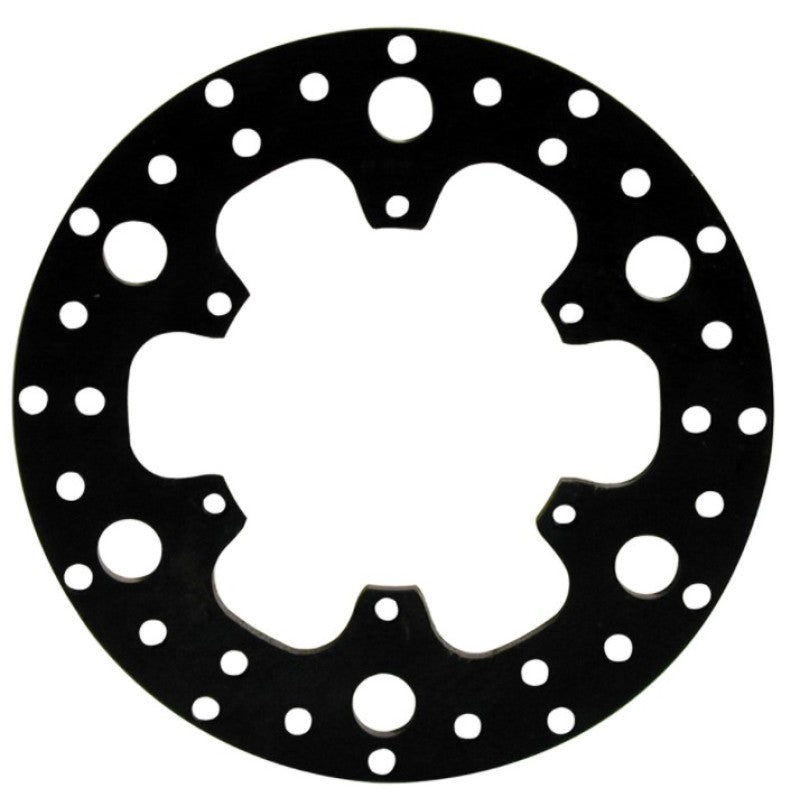 Wilwood Rotor-Steel Midget Fr.-Drilled 10.50 x .350 - 6 on 5.50in Brake Rotors - 2 Piece Wilwood