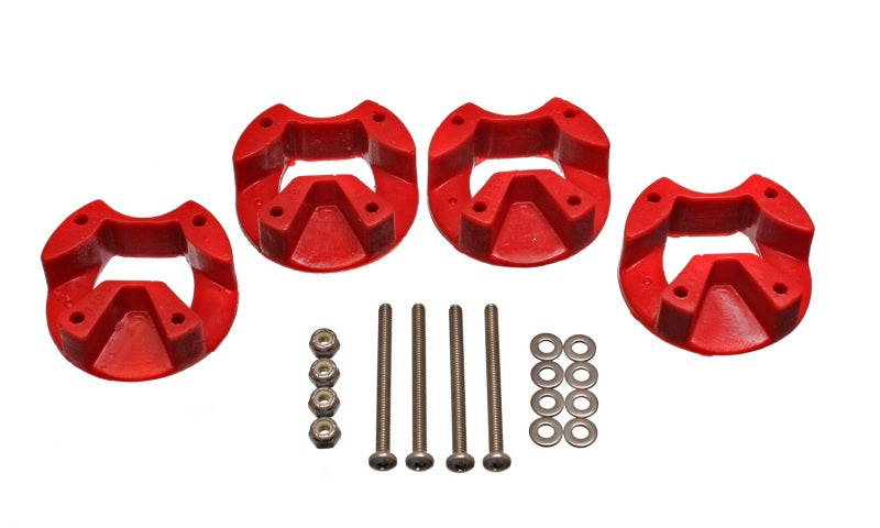 Energy Suspension 03-05 Dodge SRT4 Red Motor Mount Inserts Bushing Kits Energy Suspension