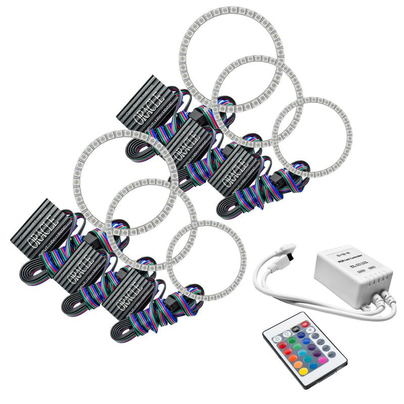 Oracle Infiniti M35 06-08 Halo Kit - ColorSHIFT w/ Simple Controller Headlights ORACLE Lighting