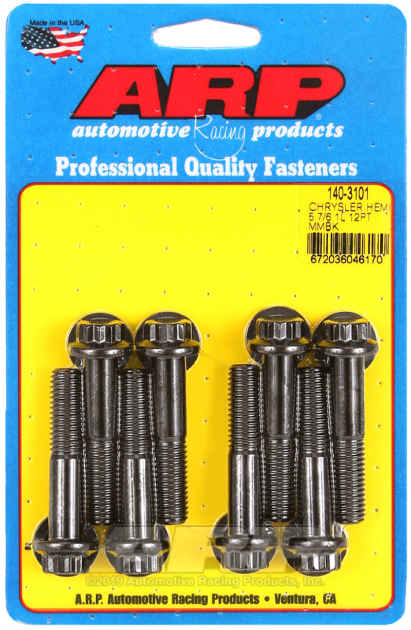 ARP Chrysler Hemi 5.7/6.1L 12pt Motor Mount Bolt Kit Hardware Kits - Other ARP