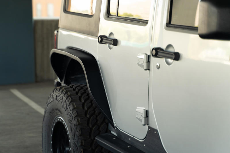 DV8 Offroad 07-18 Jeep Wrangler JK Slim Fender Flares Fenders DV8 Offroad