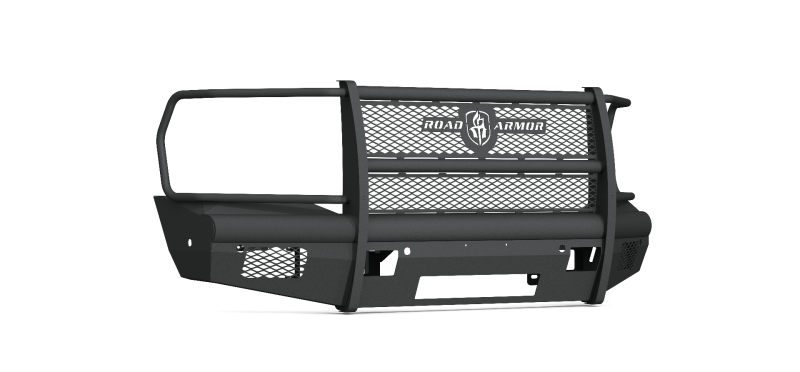 Road Armor 19-20 Ram 2500 Vaquero Front Bumper Full Guard 6 Sensor - Tex Blk Bumpers - Steel Road Armor
