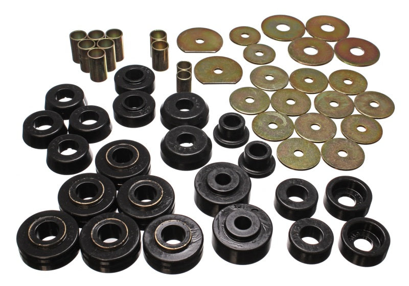 Energy Suspension Chevy Body Mounts - Black Bushing Kits Energy Suspension