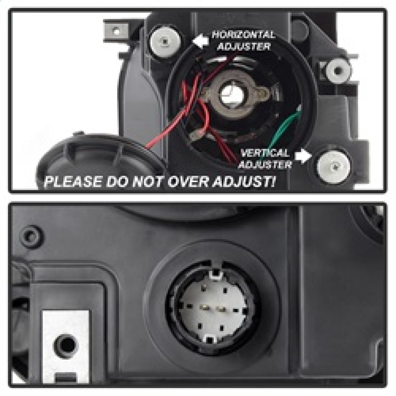 xTune 15-17 Jeep Renegade Light Bar DRL Projector Headlights -Black (PRO-JH-JREN-LBDRL-BK) Headlights SPYDER