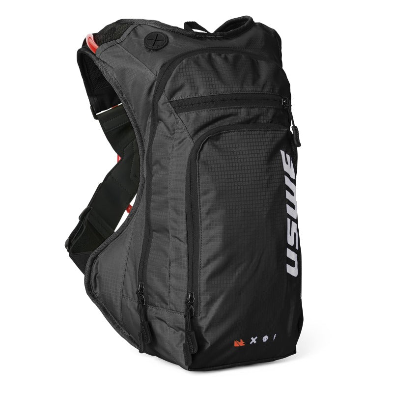 USWE Outlander Moto Hydration Pack 9L - Black Bags - Hydration Packs USWE