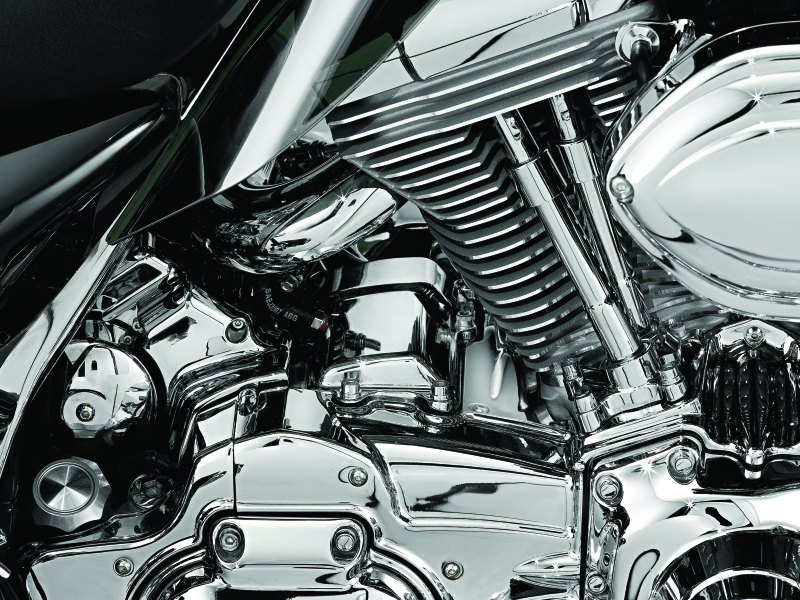 Kuryakyn Starter Cover 99-06 Touring Chrome Engine Covers Kuryakyn