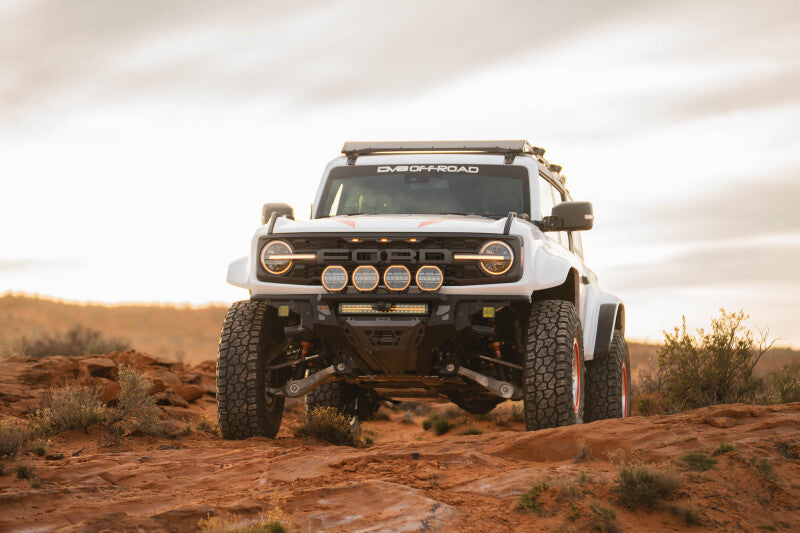 DV8 Offroad 2022+ Ford Bronco Raptor Tube Front Bumper Bumpers - Steel DV8 Offroad