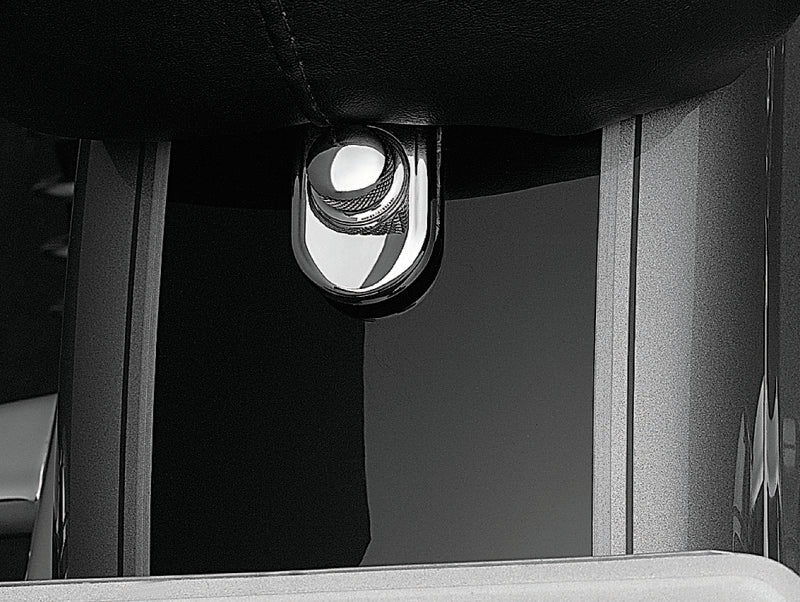 Kuryakyn Seat Beauty Cap & Thumb Screw Combo Chrome Seat Releases Kuryakyn