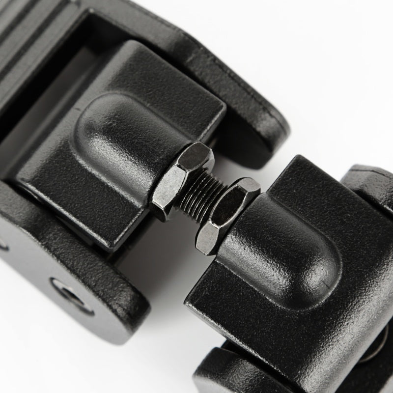 Rugged Ridge 07-18 Jeep Wrangler JK Textured Black Hood Catches Brackets Rugged Ridge