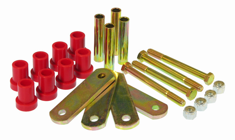 Prothane 60-74 Chrysler B & E Body HD Shackle Bushings - Red Bushing Kits Prothane