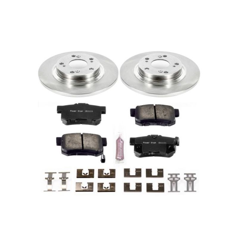 Power Stop 00-09 Honda S2000 Rear Autospecialty Brake Kit Brake Kits - OE PowerStop