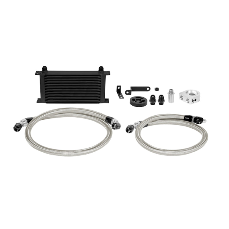 Mishimoto 08-14 Subaru WRX Oil Cooler Kit - Black Oil Coolers Mishimoto