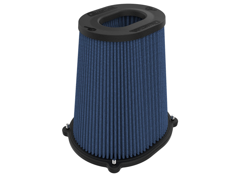 aFe Quantum Pro-5 R Air Filter Inverted Top - 5.5inx4.25in Flange x 9in Height - Oiled P5R Cold Air Intakes aFe