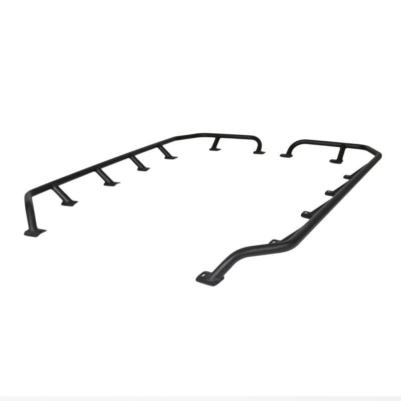 Go Rhino SRM300 Tri-Rail Kit (For 60x40in. Rack) - Tex. Blk (Rails ONLY - Req. Platform) Roof Baskets Go Rhino