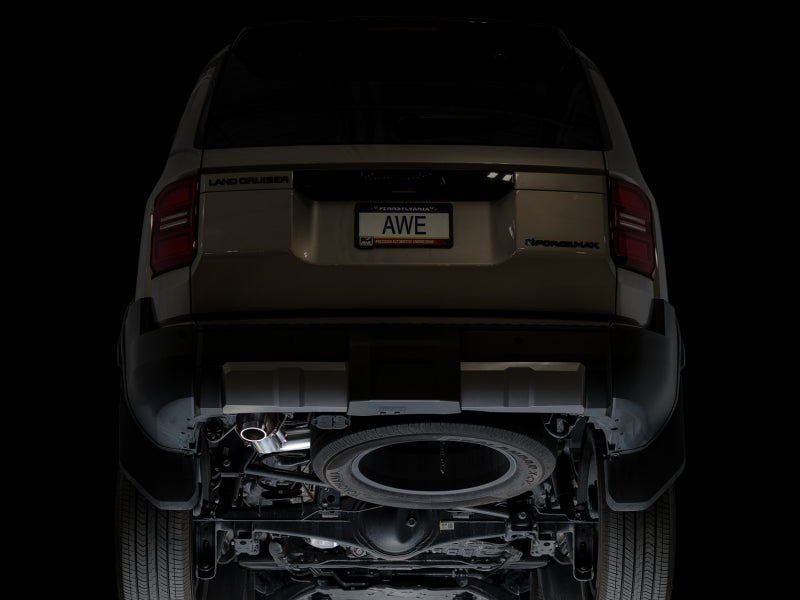 AWE Tuning 2024+ Toyota Land Cruiser / 2025+ Toyota 4Runner 0FG Cat-Back Exhaust w/ BashGuard Catback AWE Tuning